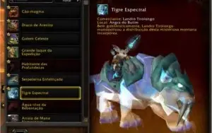 WoW 475 ilv 20785 conquista spctral tiger e muito mais