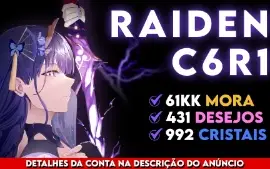 GENSHIN IMPACT | AR 60 | 430 SUMMONS | RAIDEN C6R1