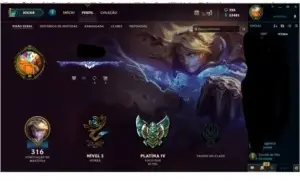 Conta league of legends