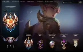 Conta League of Legends / Main Sup / Grão Mestre