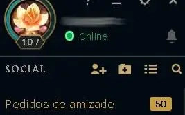 Conta League of Legends / Main Sup / Grão Mestre