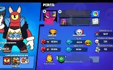 Conta brawl stars com gemas positivas(LEIA A DESCRIÇÃO)