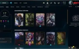 Conta League of Legends 40champs, 17 skins, pulsefire ezreal
