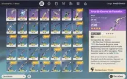 conta genshin impact lvl 33 + venti lvl 60