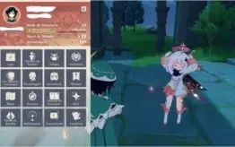 conta genshin impact lvl 33 + venti lvl 60