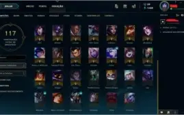 CONTA LOL DIAMANTE 4 2019