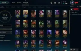 CONTA LOL DIAMANTE 4 2019