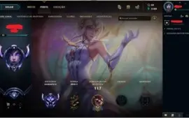 CONTA LOL DIAMANTE 4 2019