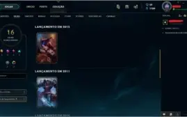 CONTA LOL DIAMANTE 4 2019