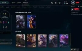 CONTA LOL DIAMANTE 4 2019