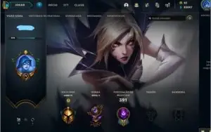 Conta lol com Muita essencial Azul e icones raros!!