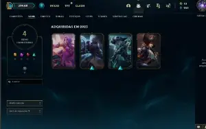 conta lvl 30 smurf league of legends