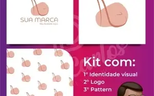 Logomarca de Loja de Calçados Kit Promocional