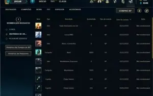 Conta prata 3 com 24 Champs e 5 Skins