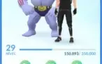 Conta lvl 29 com pokémon sortudo e podendo vir shiny