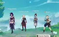 Conta AR 56 - Raiden C2/Kazuha/Childe/Sara C6 +3t5