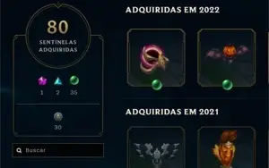 Conta D1 Com 1157 skins