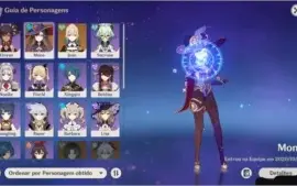 GENSHIN MONA C1 + JEAN + ATLAS CELESTIAL + ORGULHO CELESTIAL