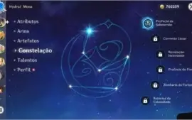 GENSHIN MONA C1 + JEAN + ATLAS CELESTIAL + ORGULHO CELESTIAL