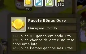 Conta wakfu Cra equipado + booster