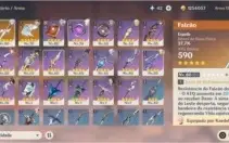 Kazuha+Childe+Keqing+Falcão+Atlas Ar47