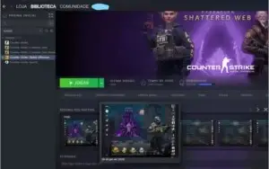 Conta Global CSGO com mais 4 CS's na steam