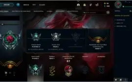 Conta SMURF 70% WINRATE PLAT 2