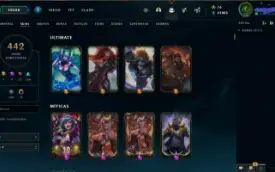 Conta Cheia de Skins, barato pra ir logo. - League of Legend