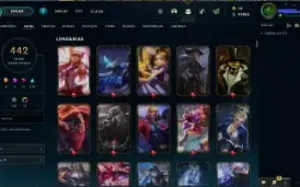 Conta Cheia de Skins, barato pra ir logo. - League of Legend