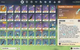 Conta AR52, com Eula, Klee, Itto e outros 5 estrelas Rapido!