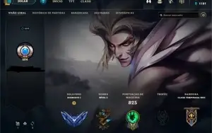 Conta D1 +300 skins (Todos os Champs+1349RP)