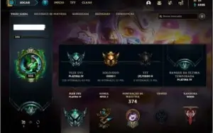 Conta ouro 1 com 102 champs e 100 skins ( MAIN SUPORTE )