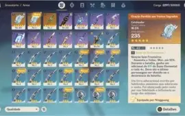 AR 25 DILUC COM UMA CONSTELAÇÃO + ARMAS 5* E OUTROS 4*