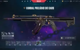 Conta valorant +400 gasto em skins + DADOS DE RECC