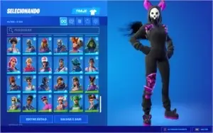 Conta Fortnite, 142 skins da temporada 1 com salve o mundo