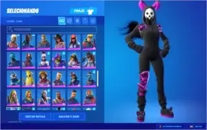Conta Fortnite, 142 skins da temporada 1 com salve o mundo