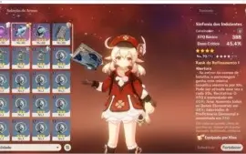 Genshim impact, Keqinq + Klee + Qiqi + Albedo