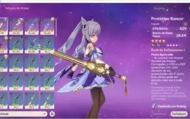 Genshim impact, Keqinq + Klee + Qiqi + Albedo