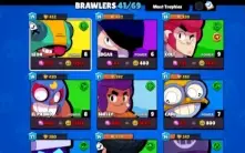 #4Bs | 10K Troféus | ✅41 Brawlers | Leon, Gene ✅