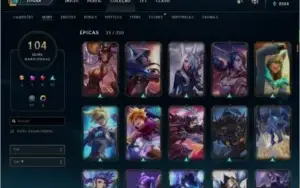 Conta league of legends