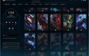 Conta league of legends