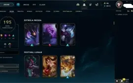 Conta Smurf com +195 Skins