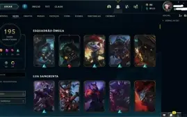 Conta Smurf com +195 Skins
