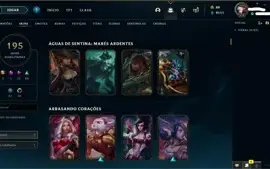 Conta Smurf com +195 Skins