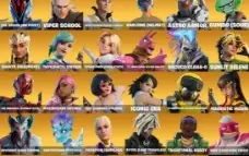 Conta de fortnite varias skins é passes completos!