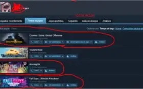 steam barato(com cs go prime (PAGO) , fall guys,e mais jogos