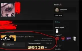 steam barato(com cs go prime (PAGO) , fall guys,e mais jogos