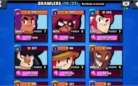 CONTA BRAWL STARTS - 4.308 TROFÉUS
