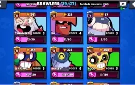 CONTA BRAWL STARTS - 4.308 TROFÉUS
