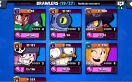 CONTA BRAWL STARTS - 4.308 TROFÉUS